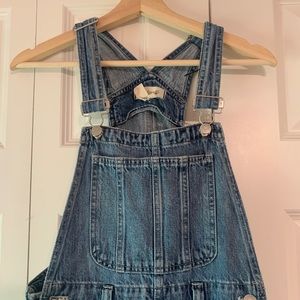 NWOT Madewell Straight Leg Denim Overalls